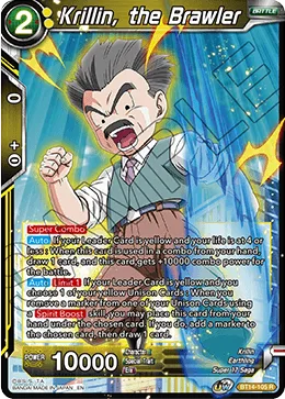 BT14-105 Krillin, the Brawler