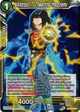 BT14-109 Android 17, Thwarting the Enemy
