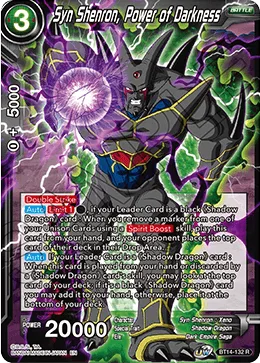 BT14-132 Syn Shenron, Power of Darkness