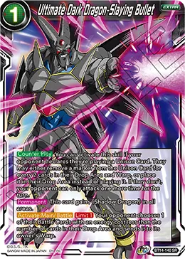 BT14-140 Ultimate Dark Dragon-Slaying Bullet (Promo)