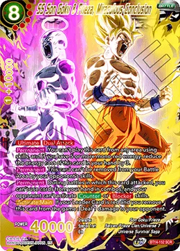 BT14-152 SS Son Goku & Frieza, Miraculous Conclusion