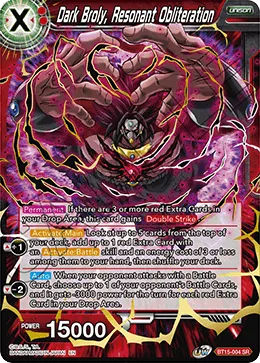 BT15-004 Dark Broly, Resonant Obliteration