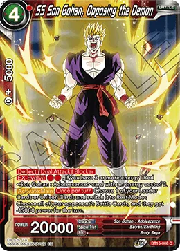 BT15-008 SS Son Gohan, Opposing the Demon