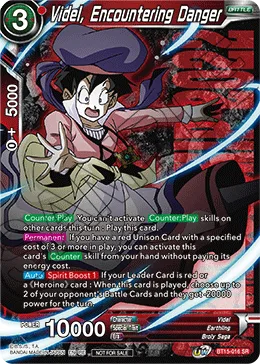 BT15-016 Videl, Encountering Danger (Promo)