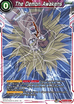 BT15-025 The Demon Awakens
