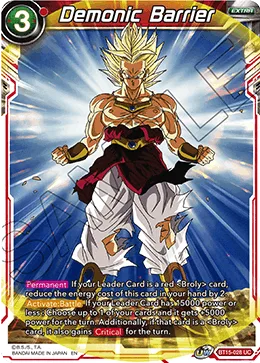 BT15-028 Demonic Barrier