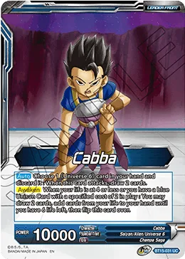 BT15-031 Cabba