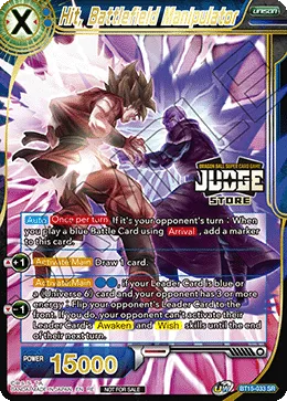 BT15-033 Hit, Battlefield Manipulator (Promo)
