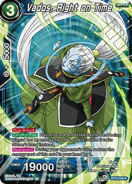 BT15-036 Vados, Right on Time