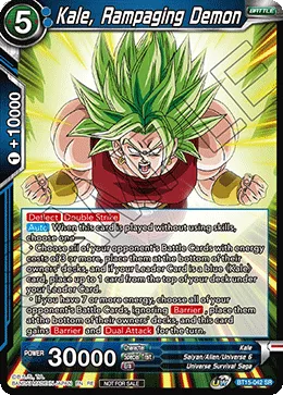 BT15-042 Kale, Rampaging Demon (Promo)