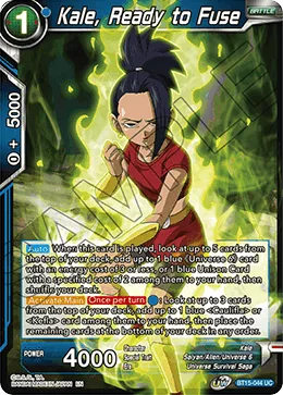 BT15-044 Kale, Ready to Fuse