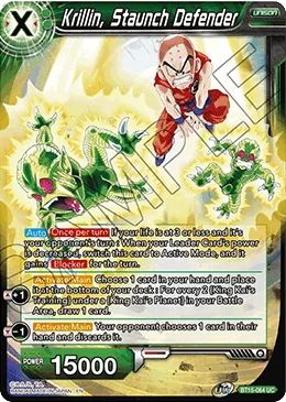 BT15-064 Krillin, Staunch Defender