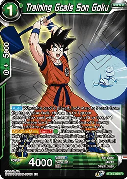 BT15-069 Training Goals Son Goku