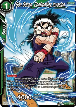 BT15-071 Son Gohan, Confronting Invasion