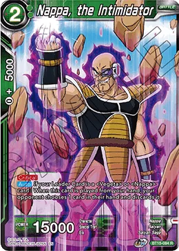 BT15-084 Nappa, the Intimidator