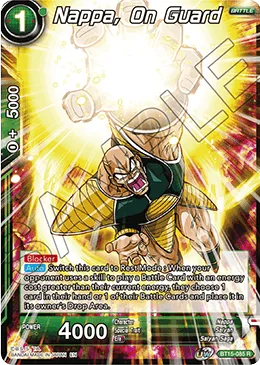 BT15-085 Nappa, On Guard
