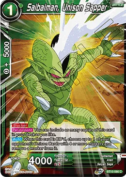 BT15-086 Saibaiman, Unison Sapper