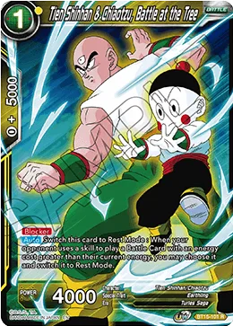 BT15-101 Tien Shinhan & Chiaotzu, Battle at the Tree