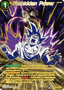 BT15-119 Forbidden Power (SPR)