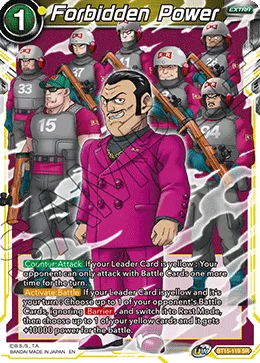 BT15-119 Forbidden Power (Promo)