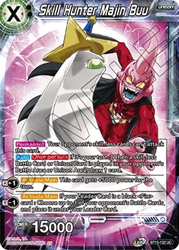 BT15-122 Skill Hunter Majin Buu