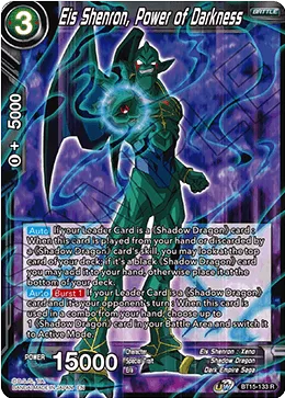 BT15-133 Eis Shenron, Power of Darkness