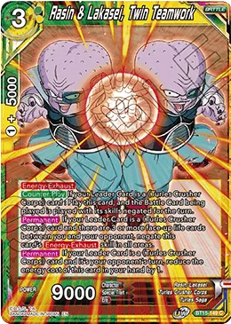 BT15-149 Rasin & Lakasei, Twin Teamwork