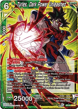 BT15-150 Turles, Dark Power Unleashed