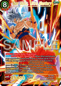 BT16-005 Son Goku, Ultra Mastery (Promo)