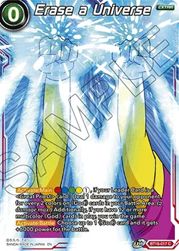 BT16-017 Erase a Universe