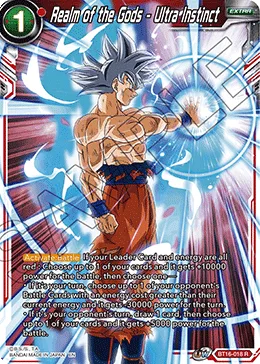 BT16-018 Realm of the Gods - Ultra Instinct