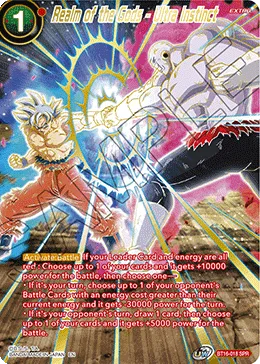 BT16-018 Realm of the Gods - Ultra Instinct (SPR)