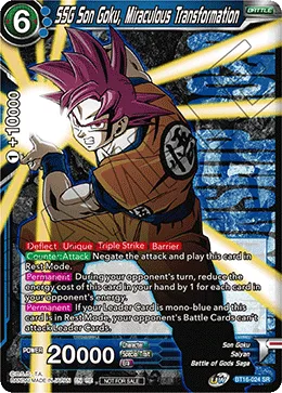 BT16-024 SSG Son Goku, Miraculous Transformation (Promo)