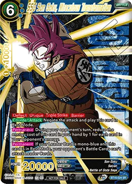 BT16-024 SSG Son Goku, Miraculous Transformation (Promo)