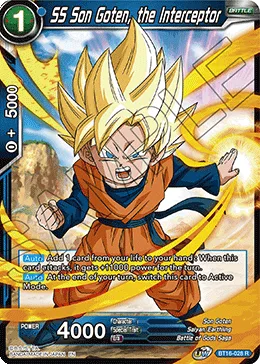 BT16-028 SS Son Goten, the Interceptor