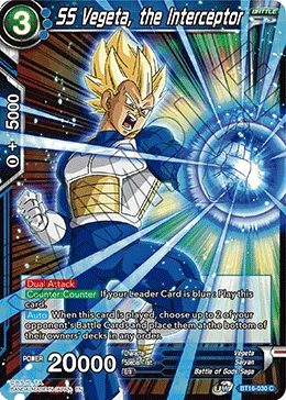 BT16-030 SS Vegeta, the Interceptor
