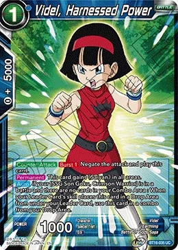 BT16-035 Videl, Harnessed Power