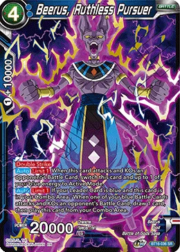 BT16-036 Beerus, Ruthless Pursuer