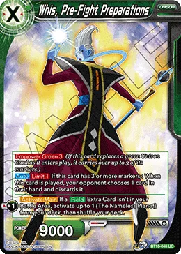 BT16-048 Whis, Pre-Fight Preparations