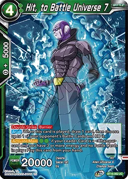 BT16-062 Hit, to Battle Universe 7