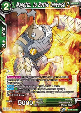 BT16-064 Magetta, to Battle Universe 7