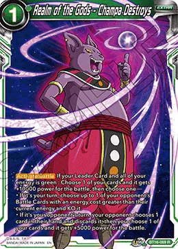BT16-069 Realm of the Gods - Champa Destroys