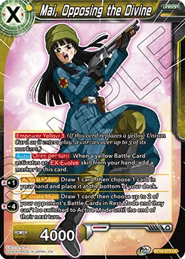 BT16-073 Mai, Opposing the Divine