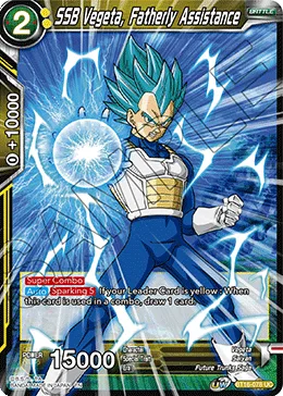 BT16-078 SSB Vegeta, Fatherly Assistance