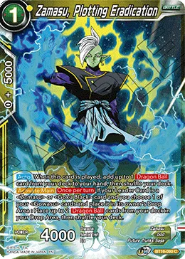 BT16-090 Zamasu, Plotting Eradication