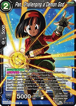 BT16-105 Pan, Challenging a Demon God