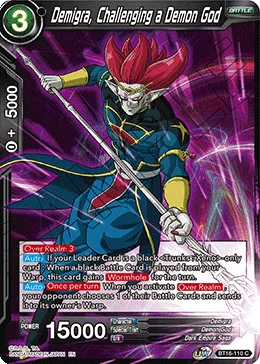 BT16-110 Demigra, Challenging a Demon God