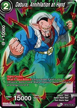BT16-113 Dabura, Annihilation at Hand
