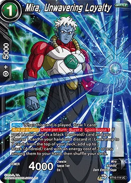 BT16-114 Mira, Unwavering Loyalty