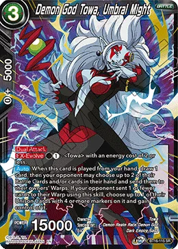 BT16-115 Demon God Towa, Umbral Might